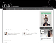 Tablet Screenshot of freshvancouver.com